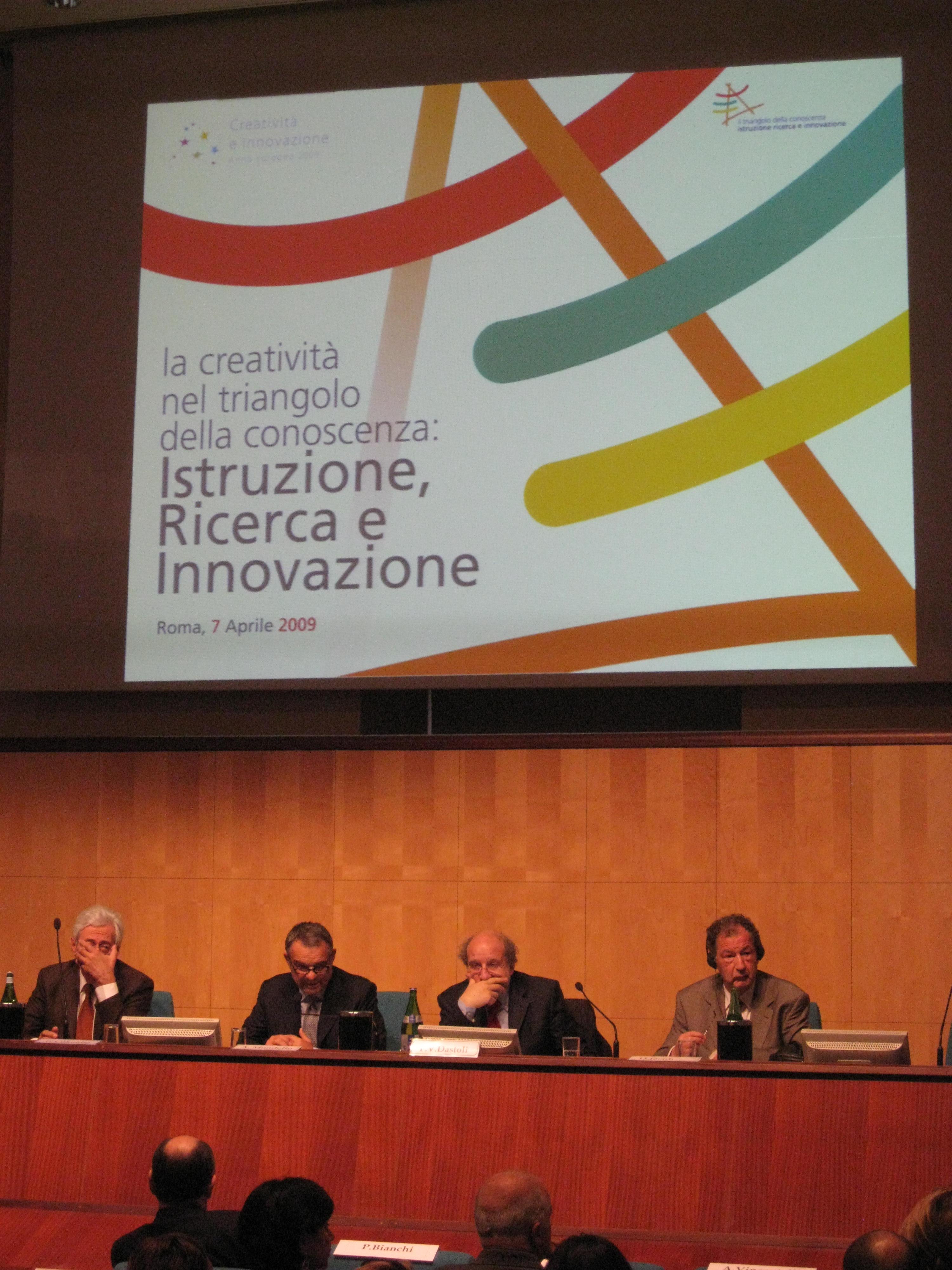 Il triangolo della conoscenza: Istruzione, Ricerca, Innovazione