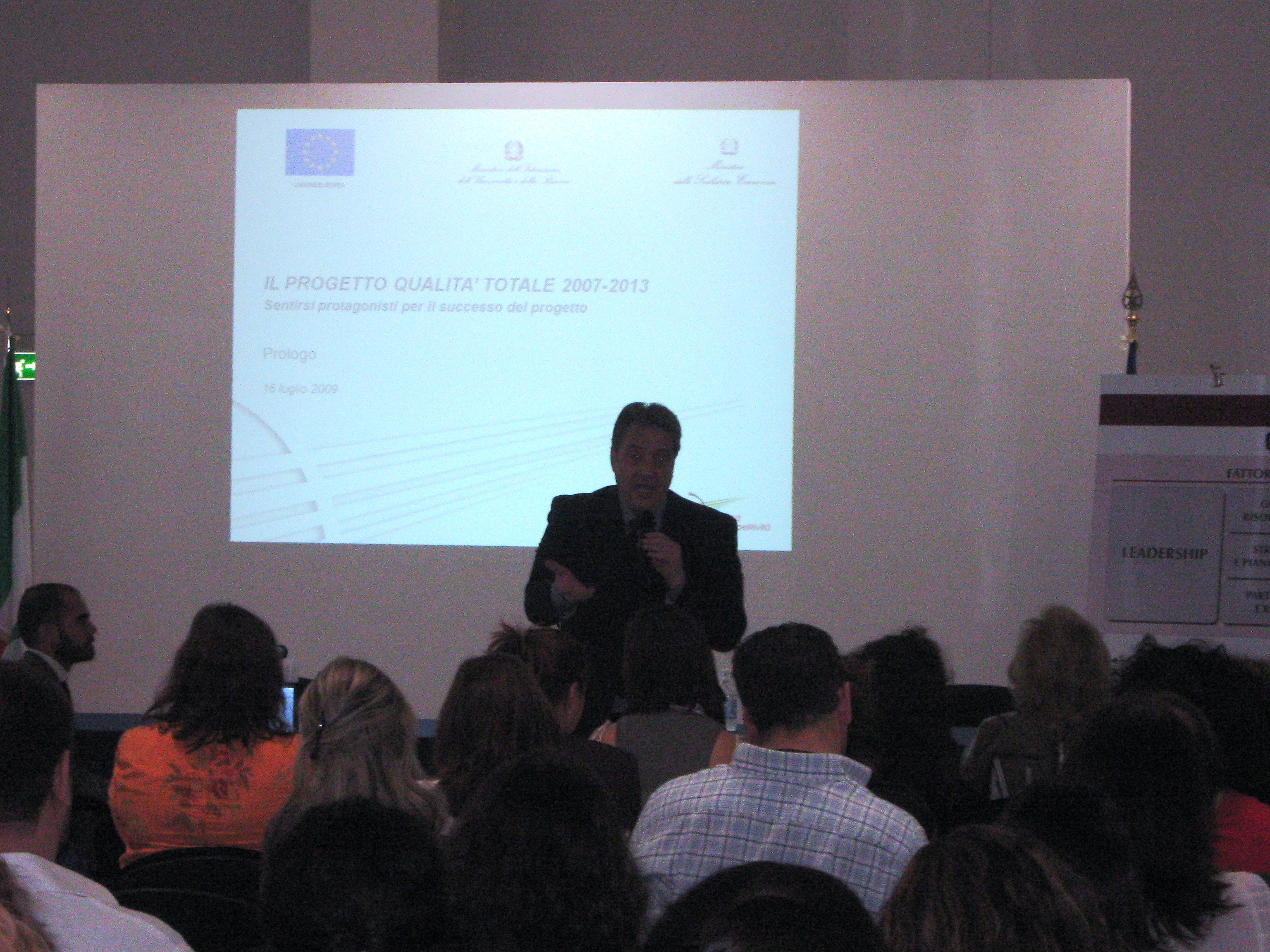 Seminario 'Progetto Qualità Totale 2007-2013'